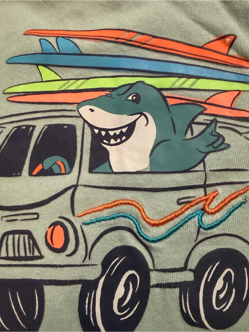 Garanimals Boys 3T 3pc Shark Tank Top Shorts Summer Clothing Bundle